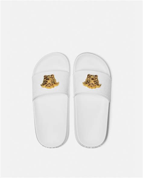 all white versace slides|Versace slides women sale.